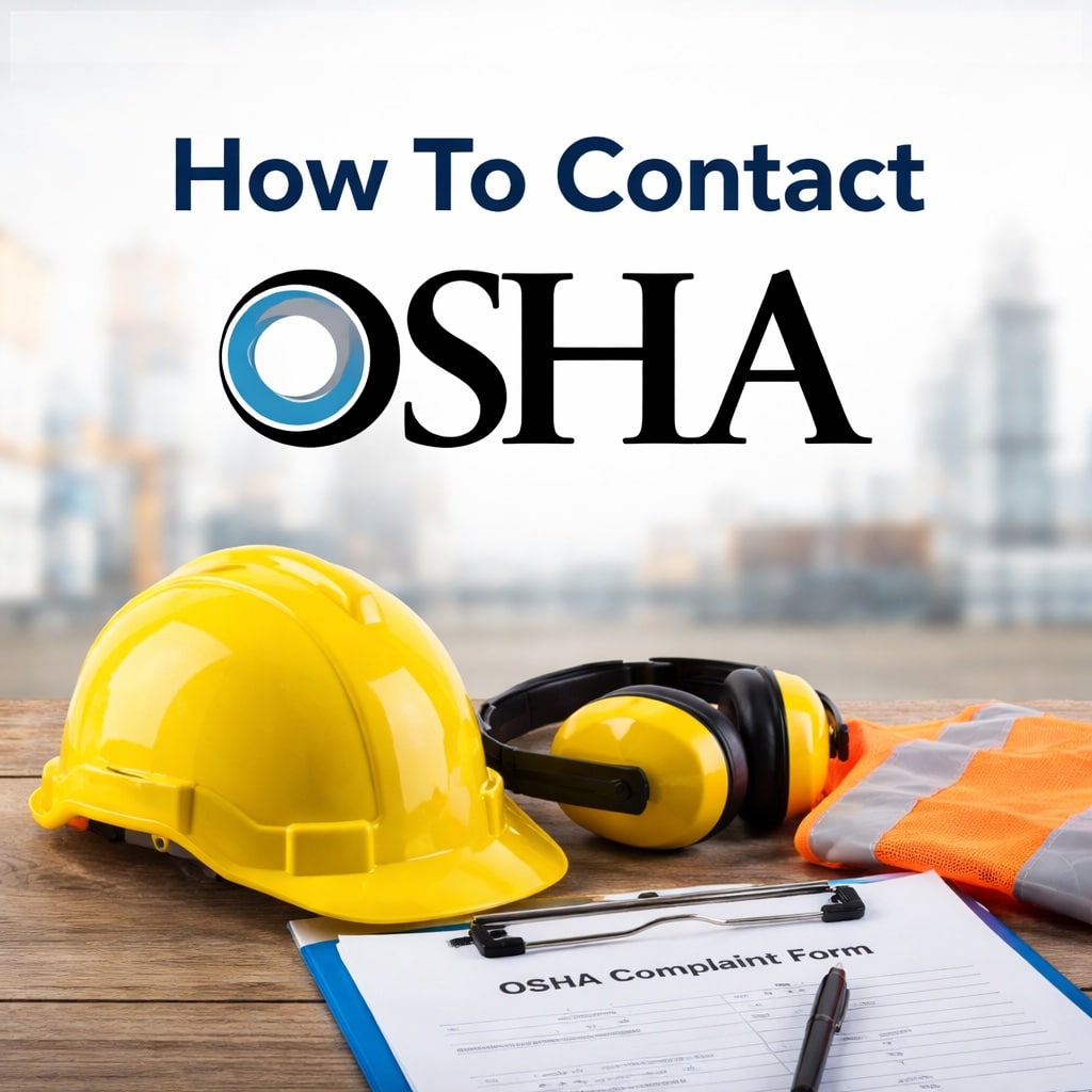 Who to Contact for OSHA Complaints or Workplace Safety Violations